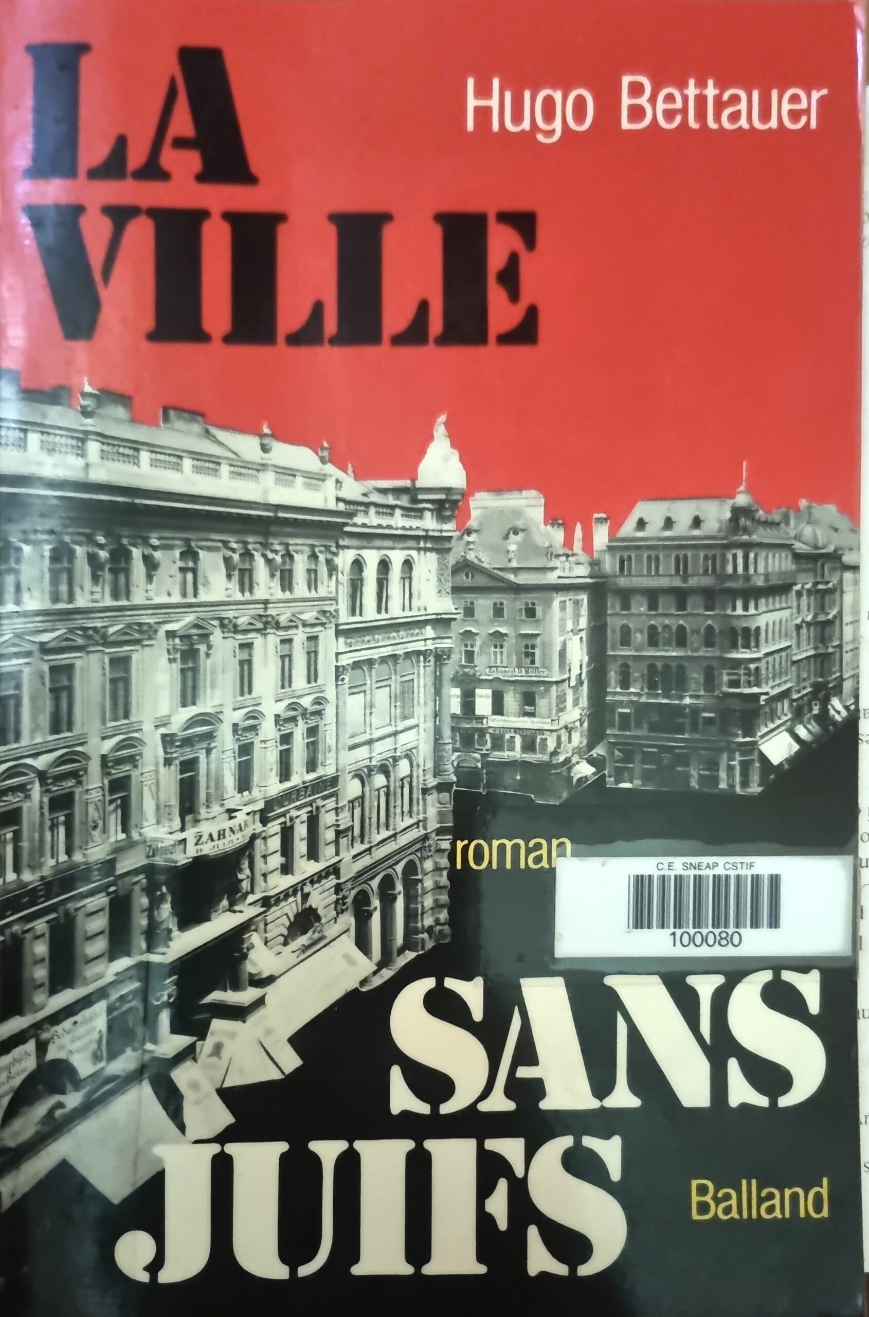 LA VILLE SANS JUIFS
