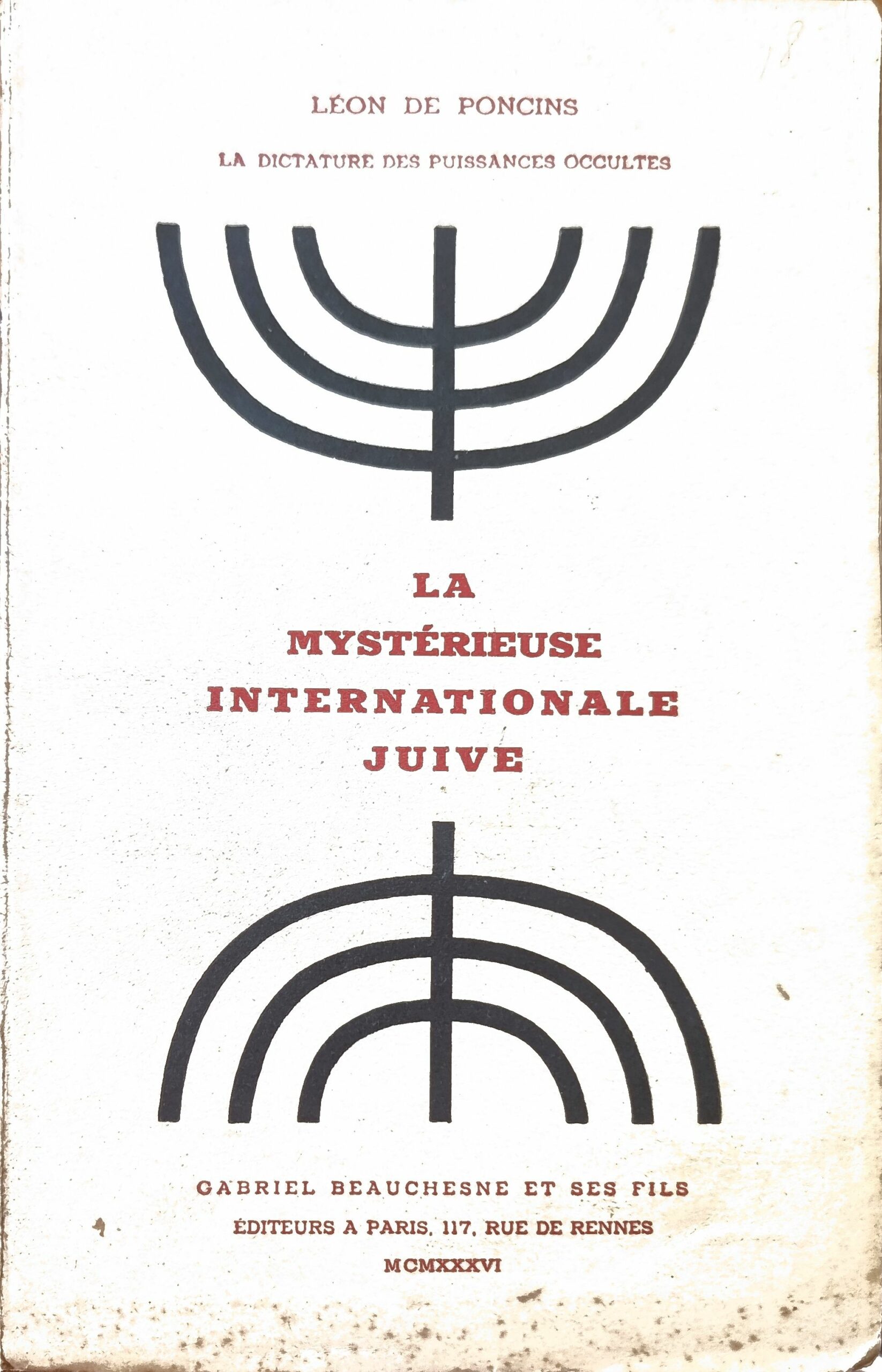 La Mystérieuse Internationale Juive (La Dictature des Puissances Occultes)