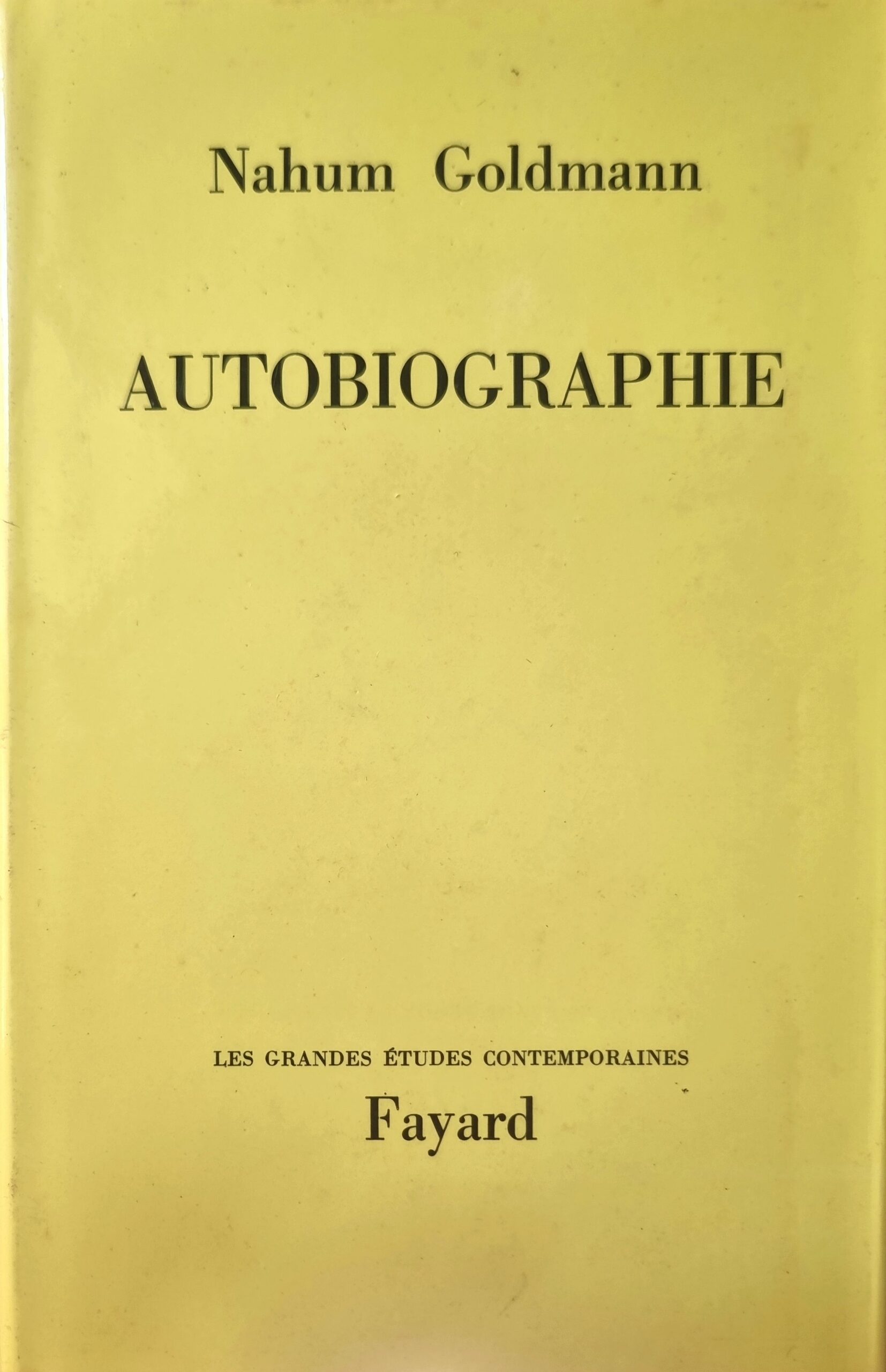 Autobiographie