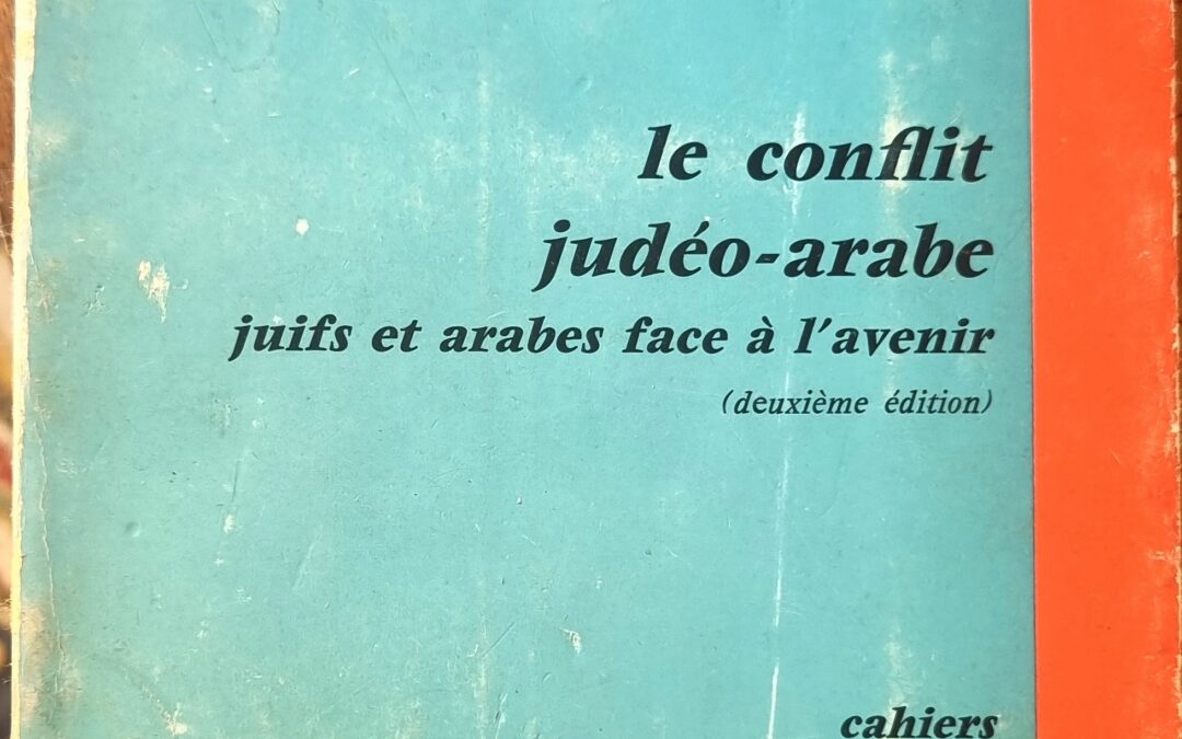 Le conflit judéo-arabe : Juifs et Arabes face à l&rsquo;avenir