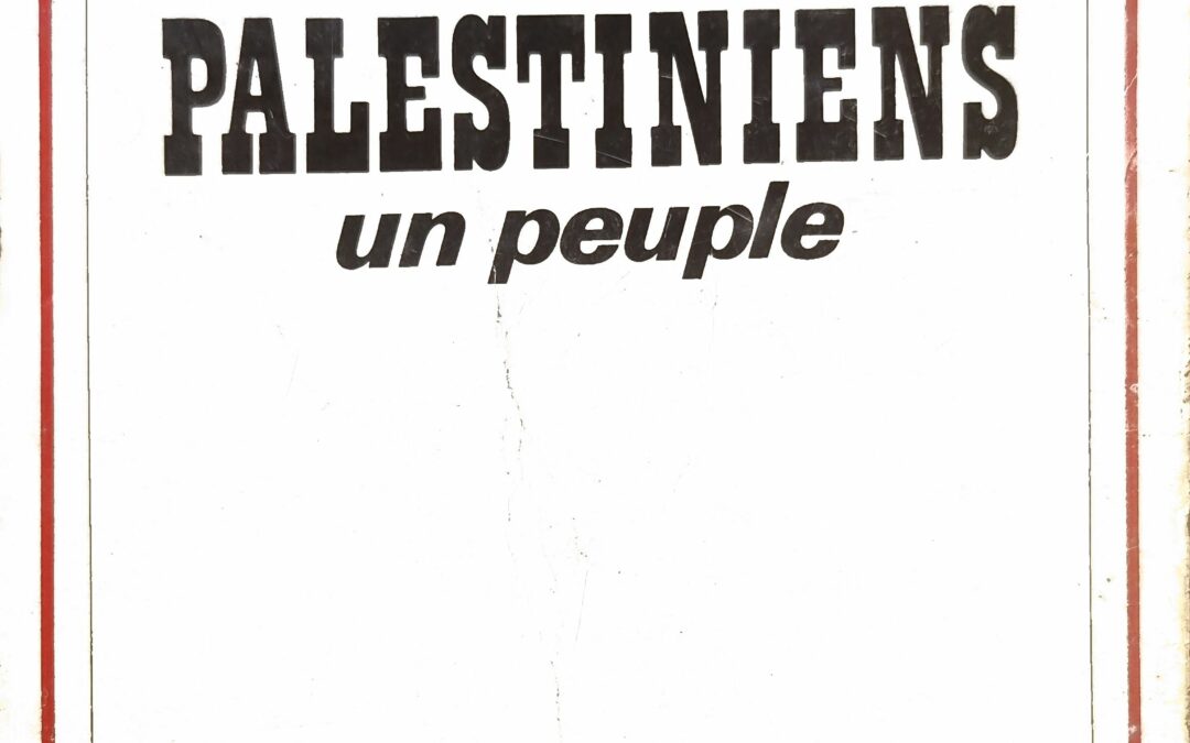 LES PALESTINIENS un peuple