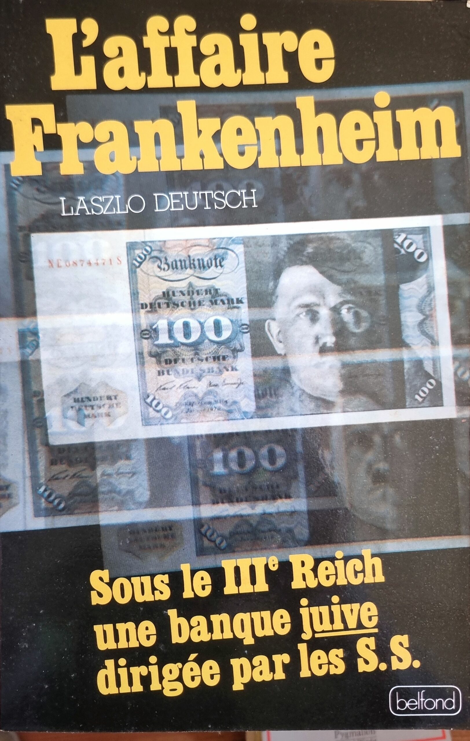 L&rsquo;affaire Frankenheim
