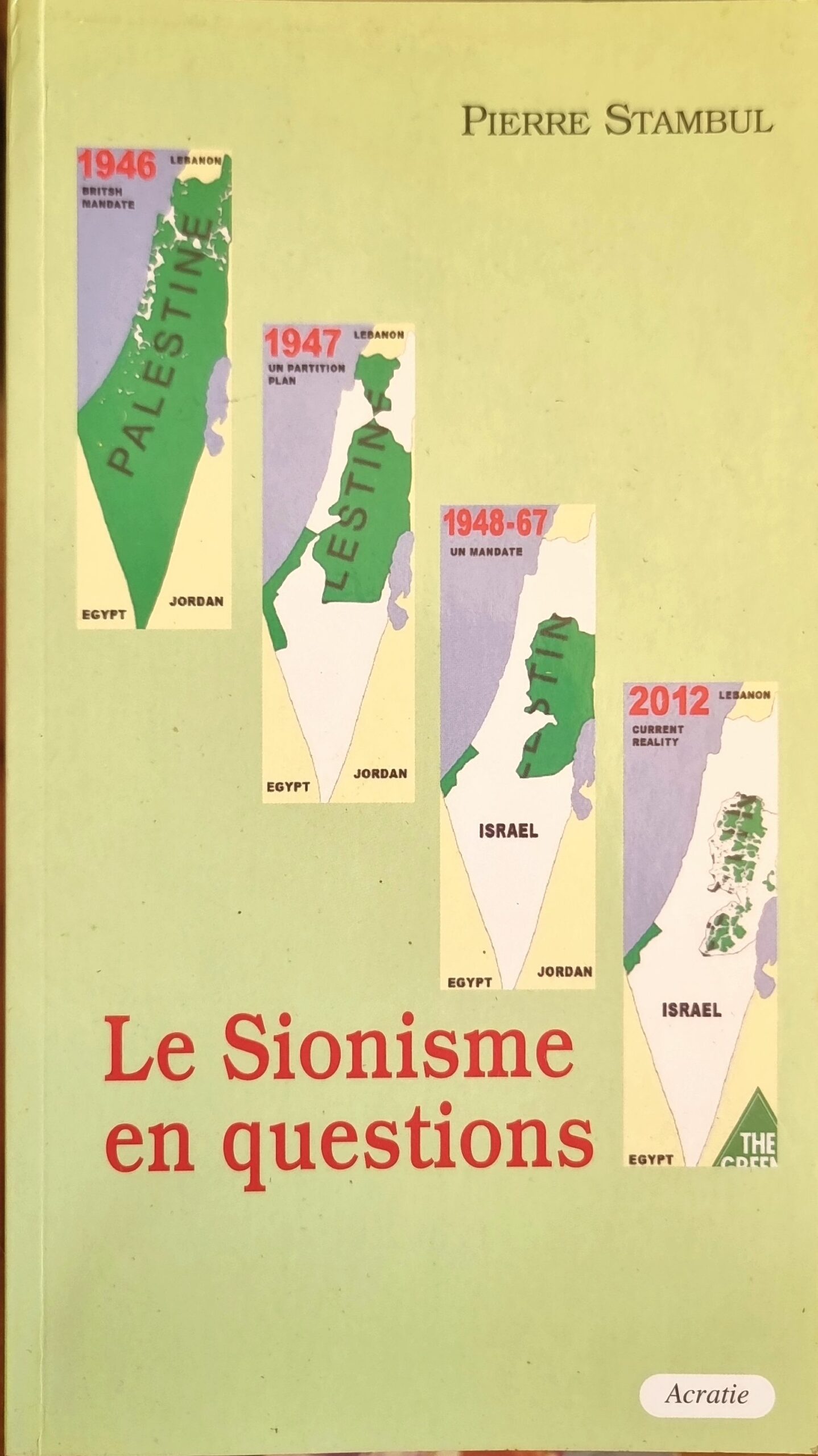 Le Sionisme en questions