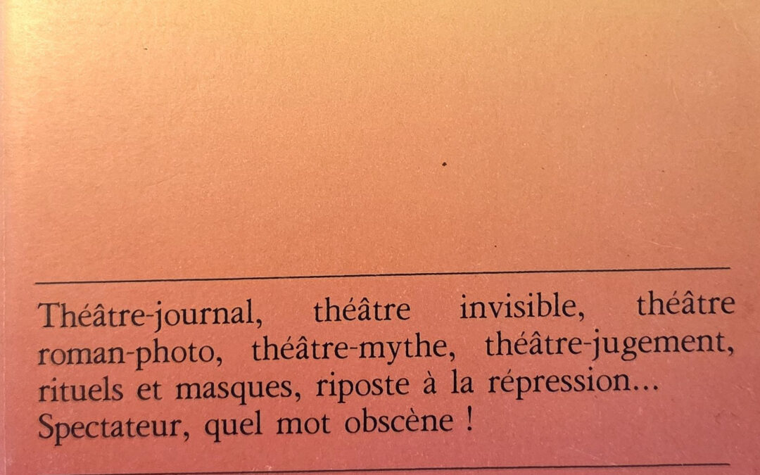 Théâtre de l&rsquo;opprimé