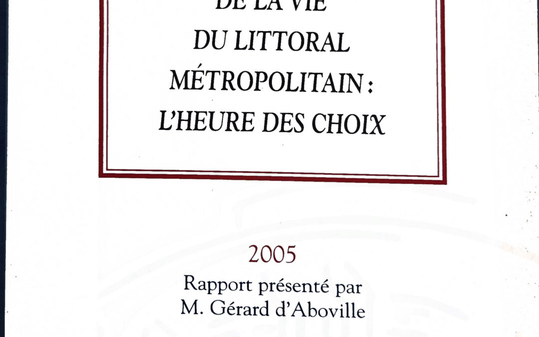 LA PÊCHE, ACTEUR DE LA VIE DU LITTORAL MÉTROPOLITAIN : L&rsquo;HEURE DES CHOIX