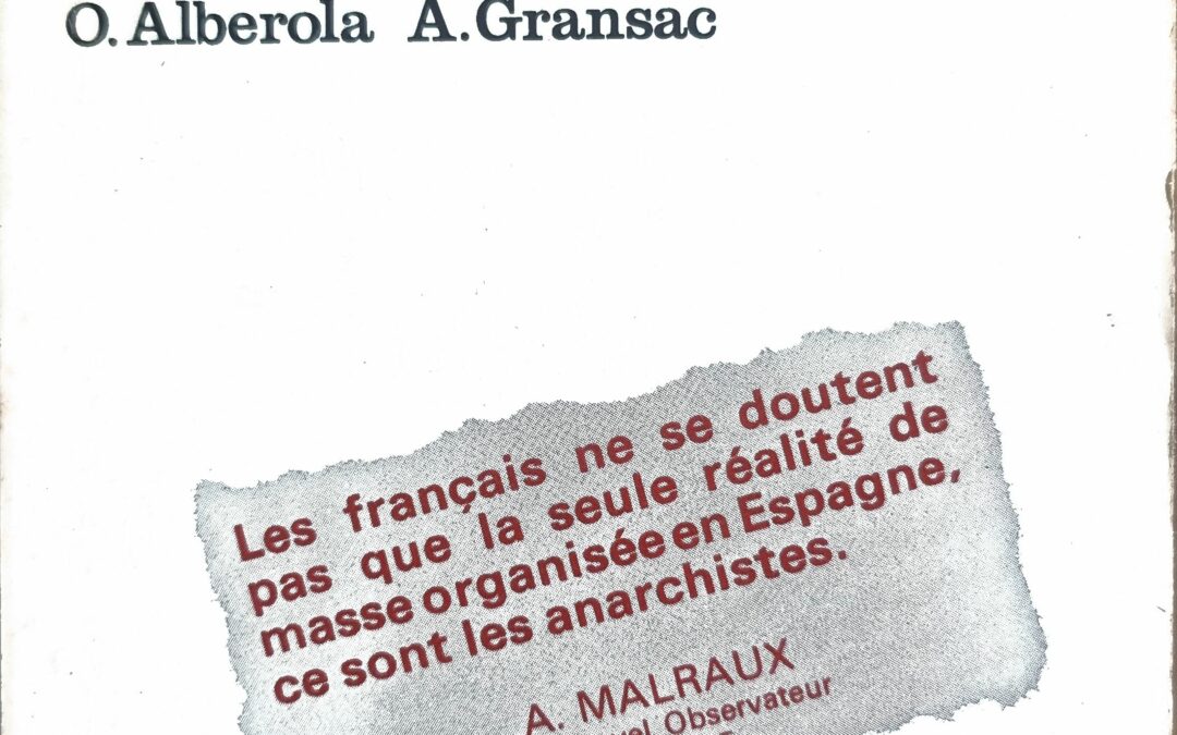 L&rsquo;Anarchisme espagnol : Action révolutionnaire internationale 1961-1975
