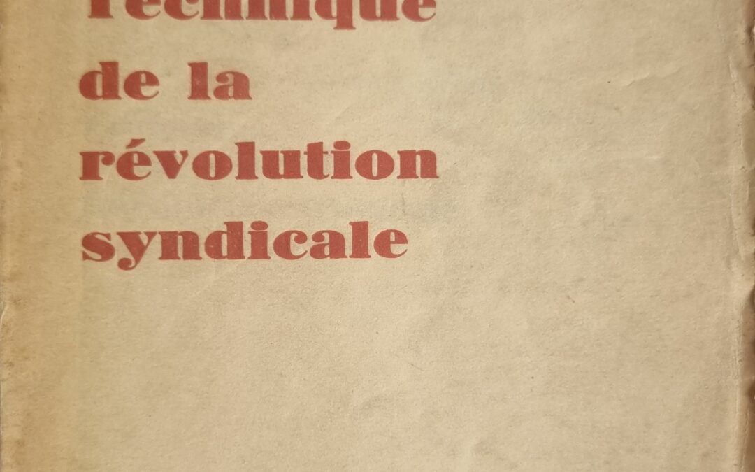 Technique de la révolution syndicale