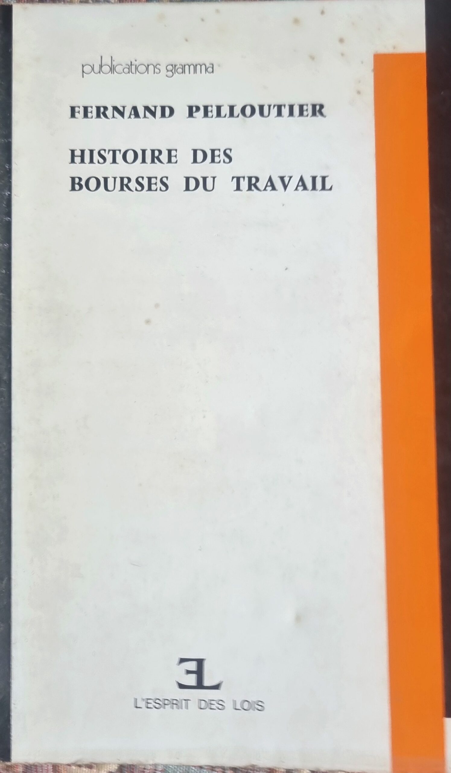 Histoire des Bourses du Travail