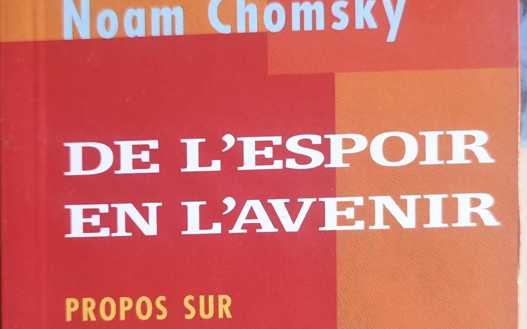 DE L&rsquo;ESPOIR EN L&rsquo;AVENIR : PROPOS SUR L&rsquo;ANARCHISME ET LE SOCIALISME
