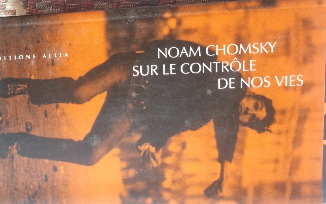Sur le contrôle de nos vies