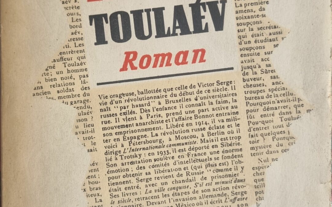 L&rsquo;AFFAIRE TOULAÉV