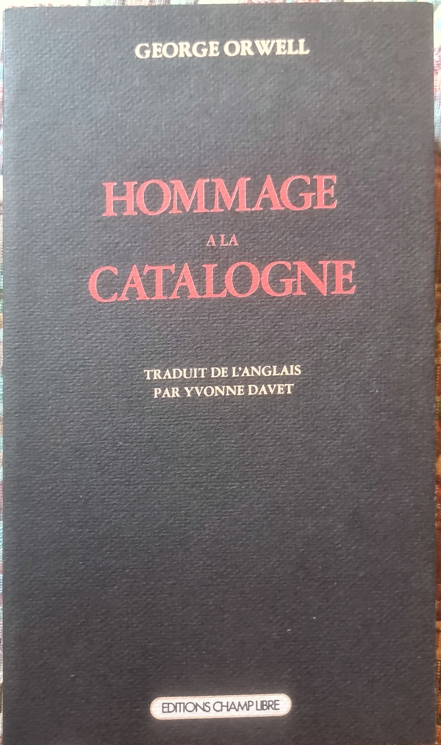 Hommage à la Catalogne