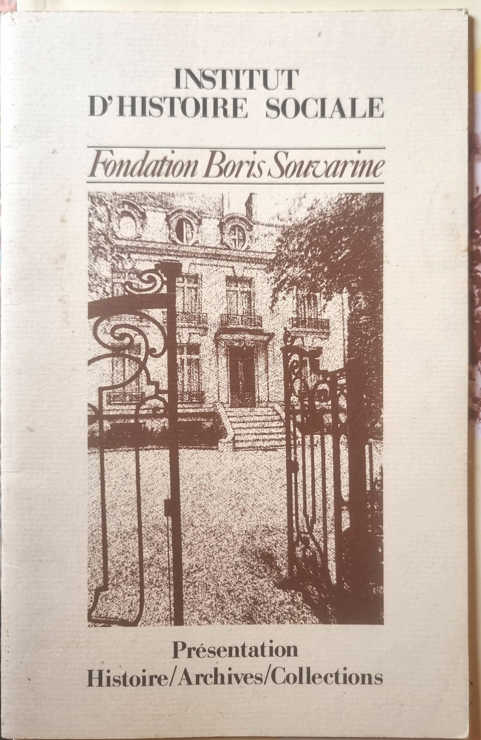 Présentation Histoire/Archives/Collections