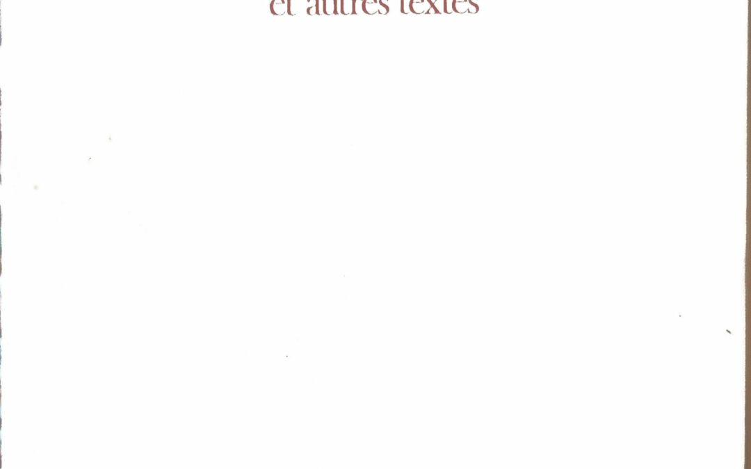 L&rsquo;OBSERVATEUR DES DEUX MONDES et autres textes