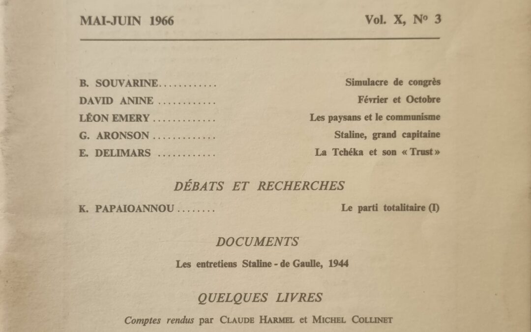 Le Contrat Social : revue historique et critique des faits et des idées