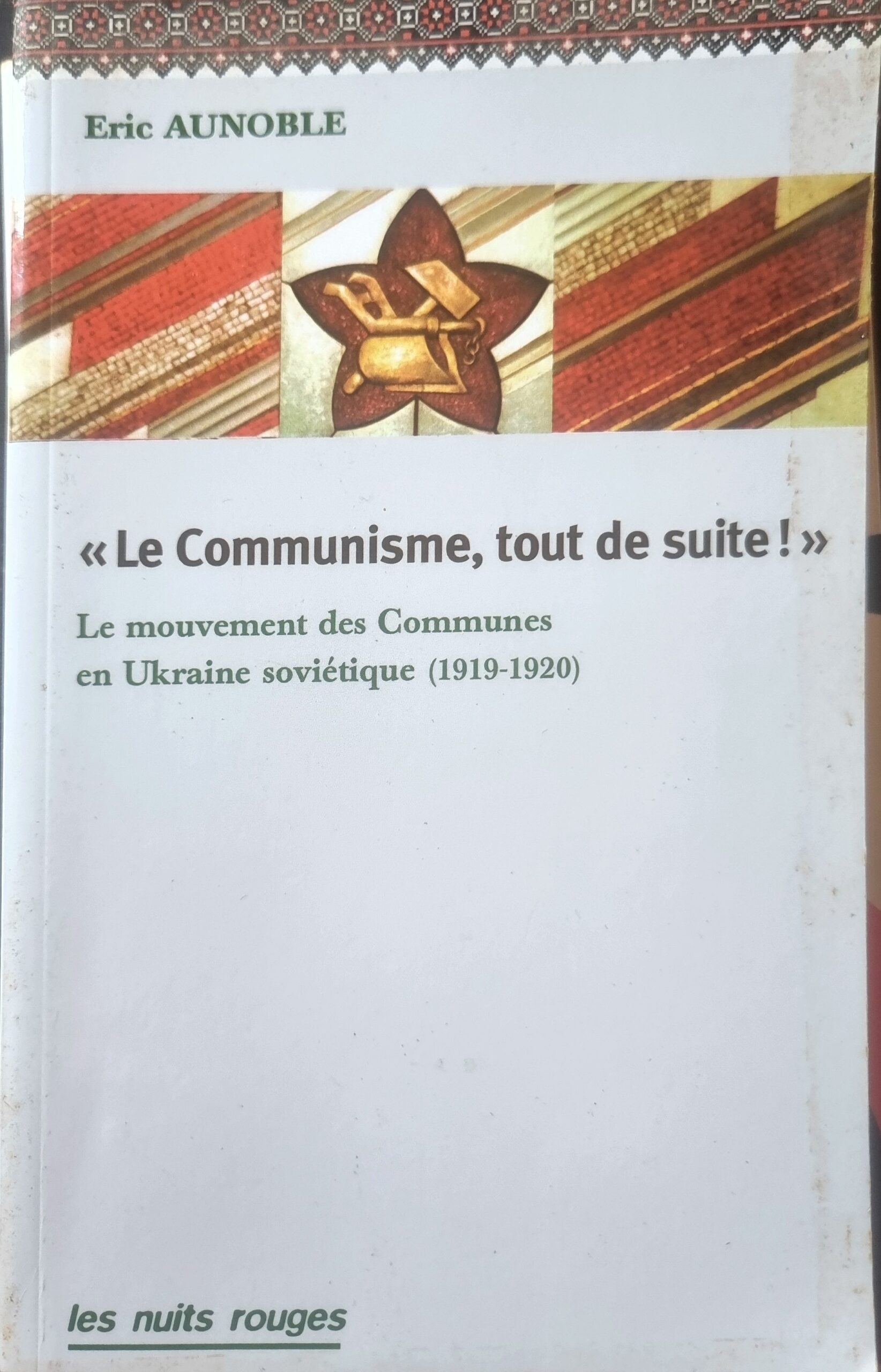 Le Communisme, tout de suite! Le mouvement des Communes en Ukraine soviétique (1919-1920)