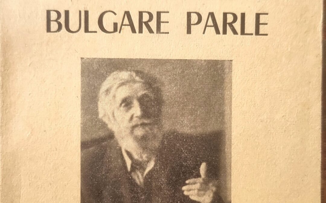 UN CENTENAIRE BULGARE PARLE