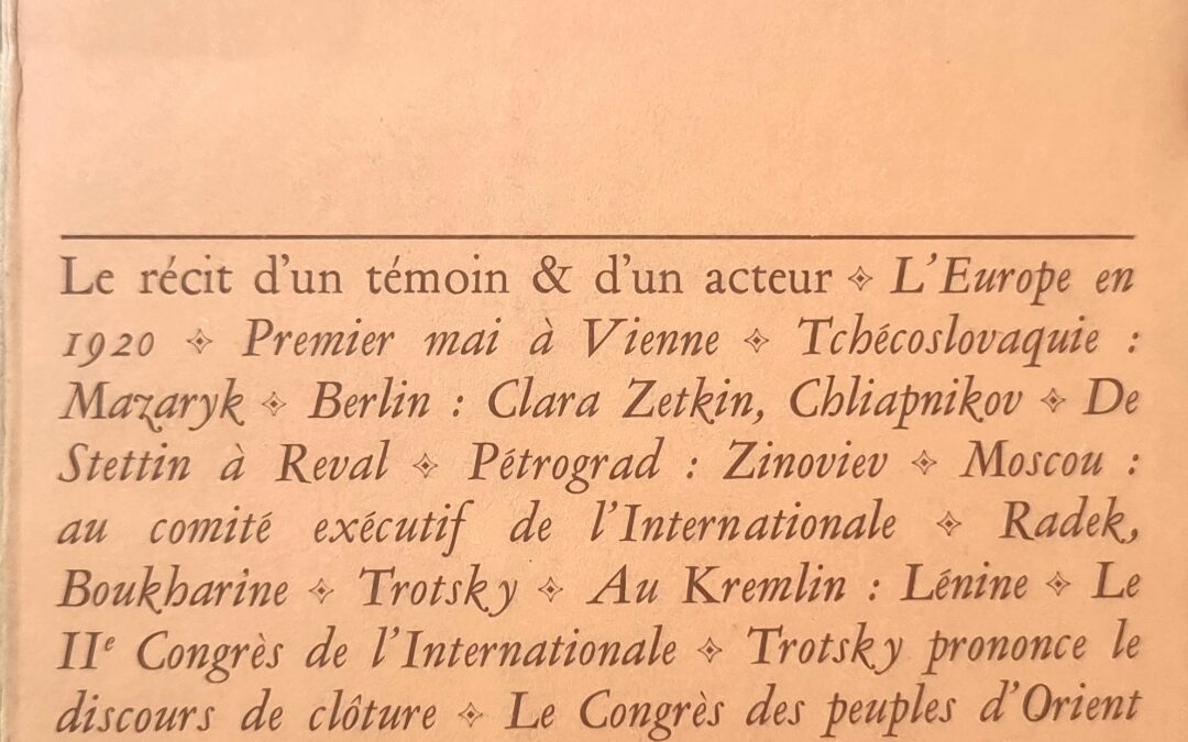 Moscou sous Lénine I – 1920
