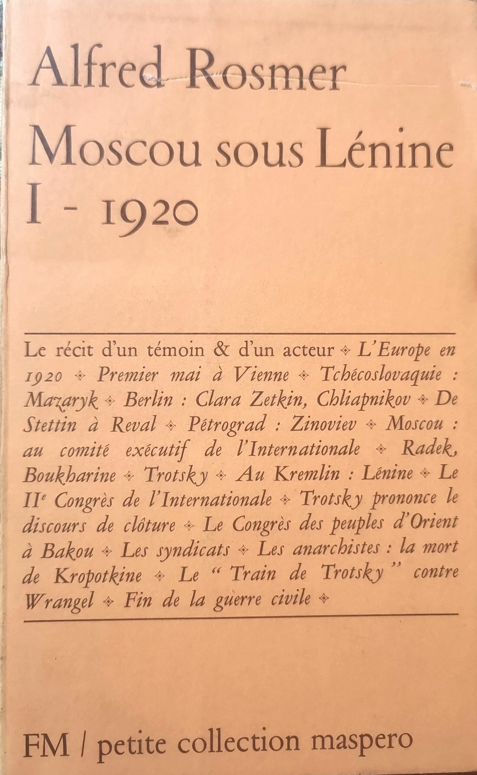 Moscou sous Lénine I – 1920
