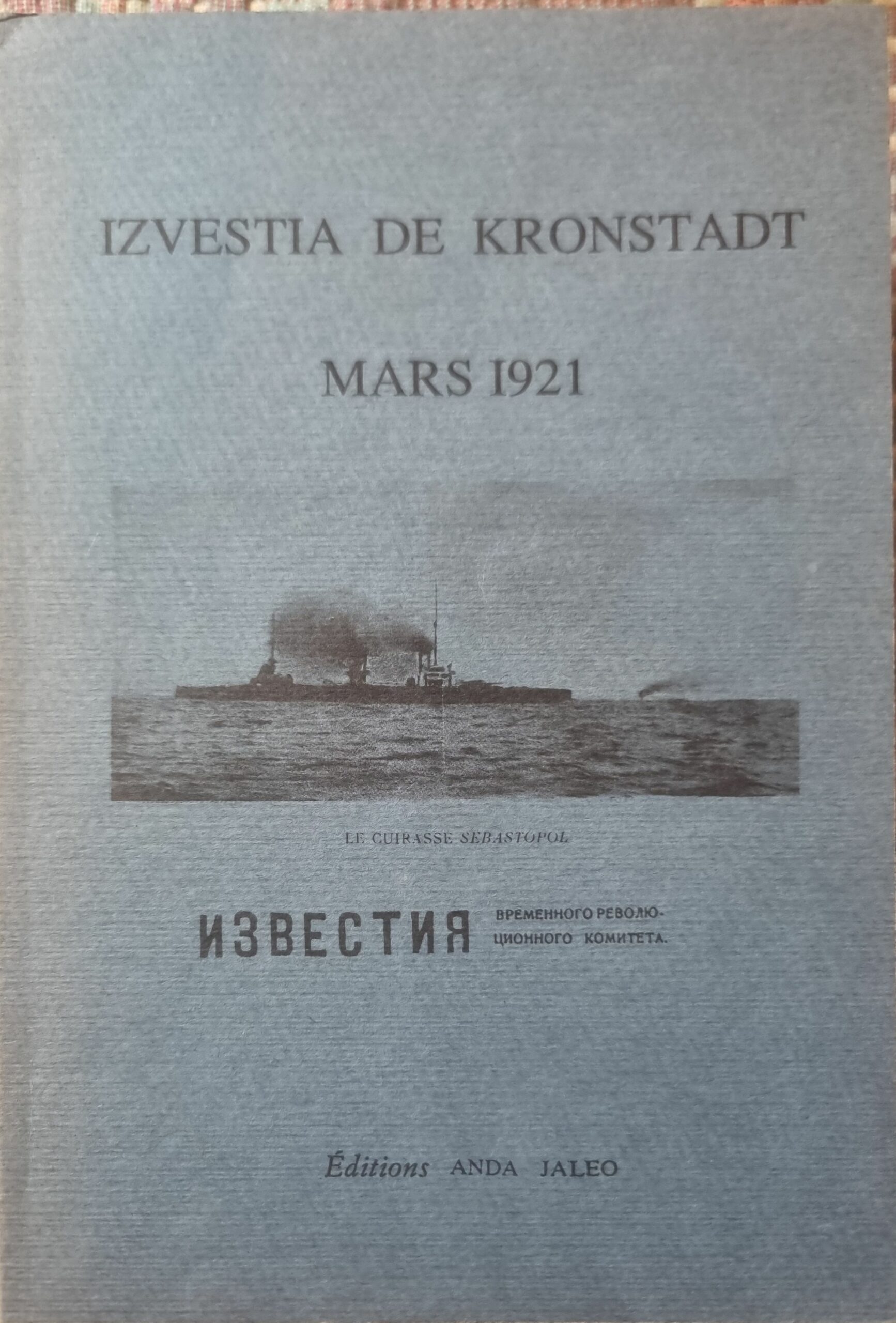 IZVESTIA DE KRONSTADT MARS 1921