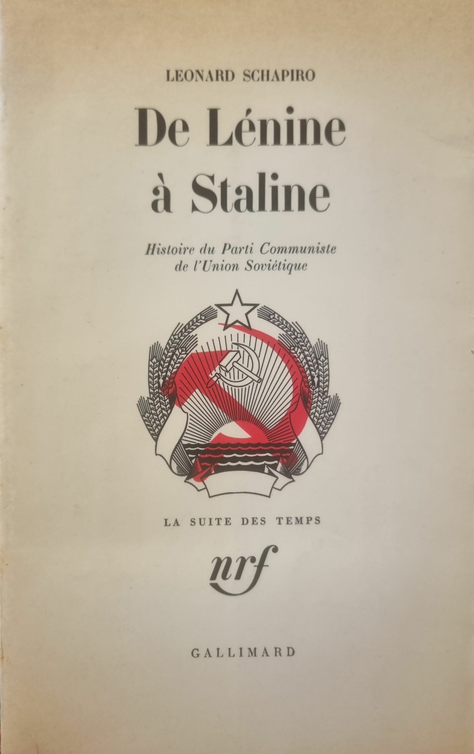 De Lénine à Staline
