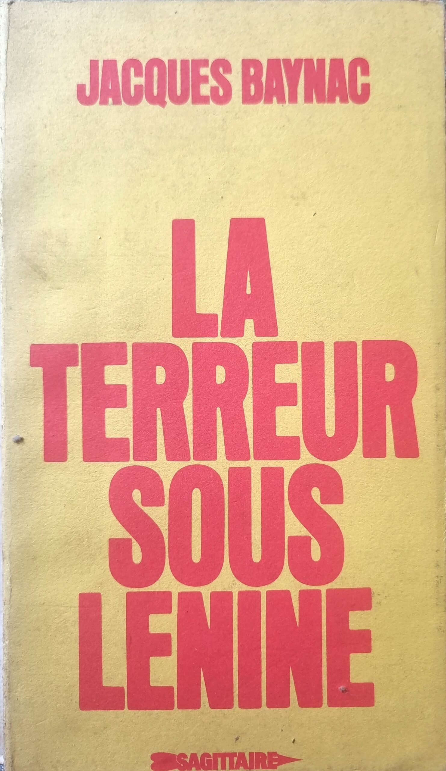 LA TERREUR SOUS LÉNINE