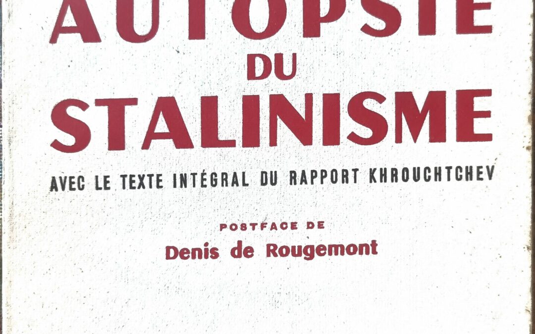 Autopsie du Stalinisme