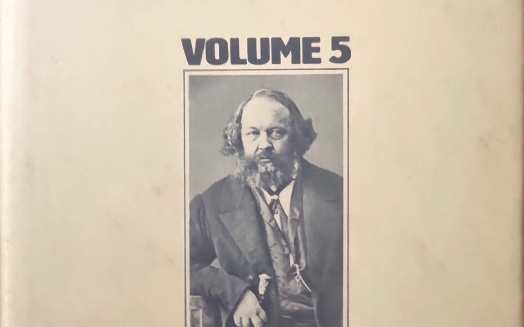 Bakounine, Oeuvres Complètes, Volume 5: Relations avec Sergej Nečaev 1870-1872