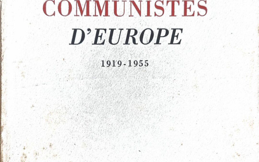 LES PARTIS COMMUNISTES D&rsquo;EUROPE