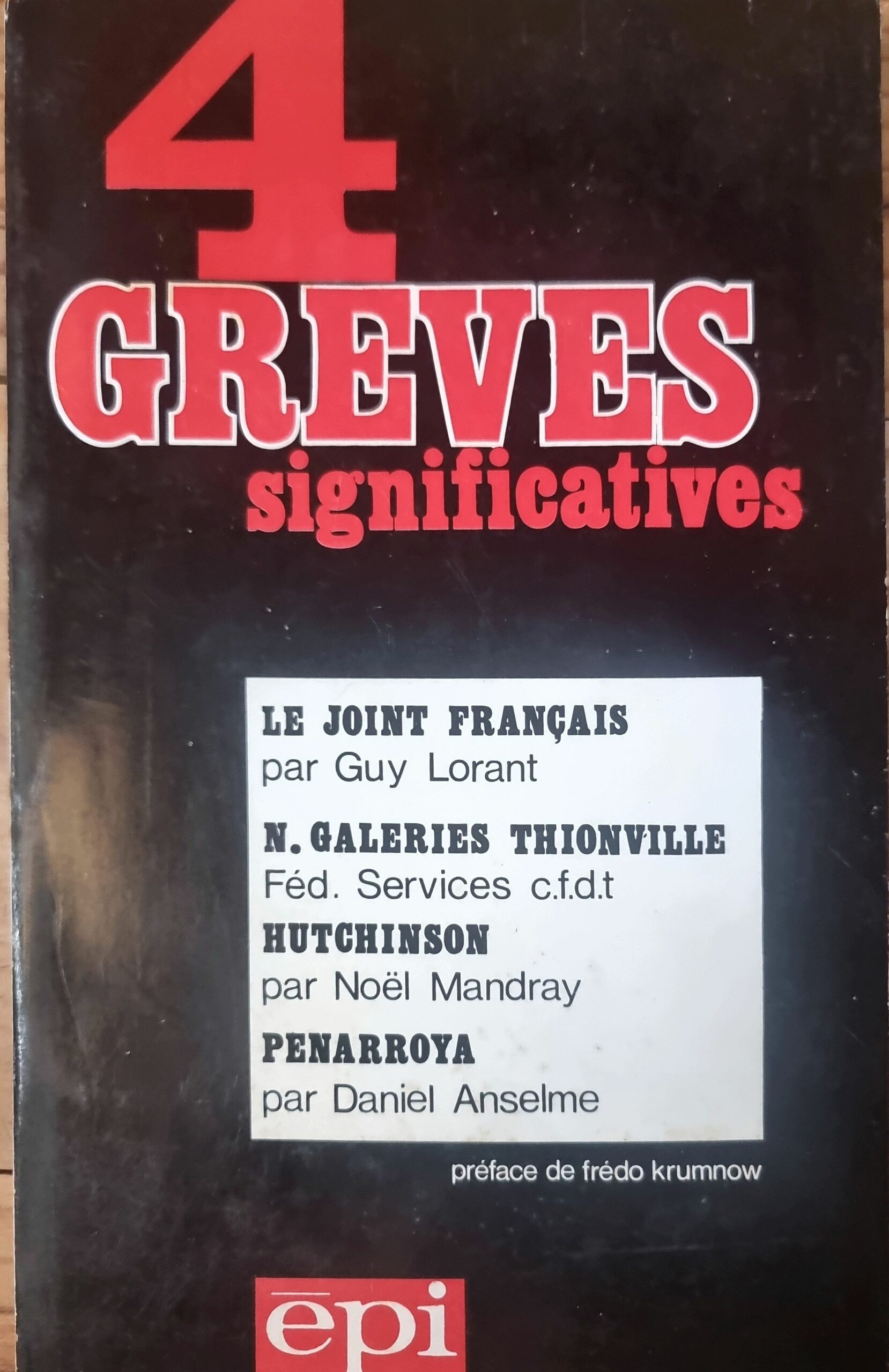 4 GREVES significatives