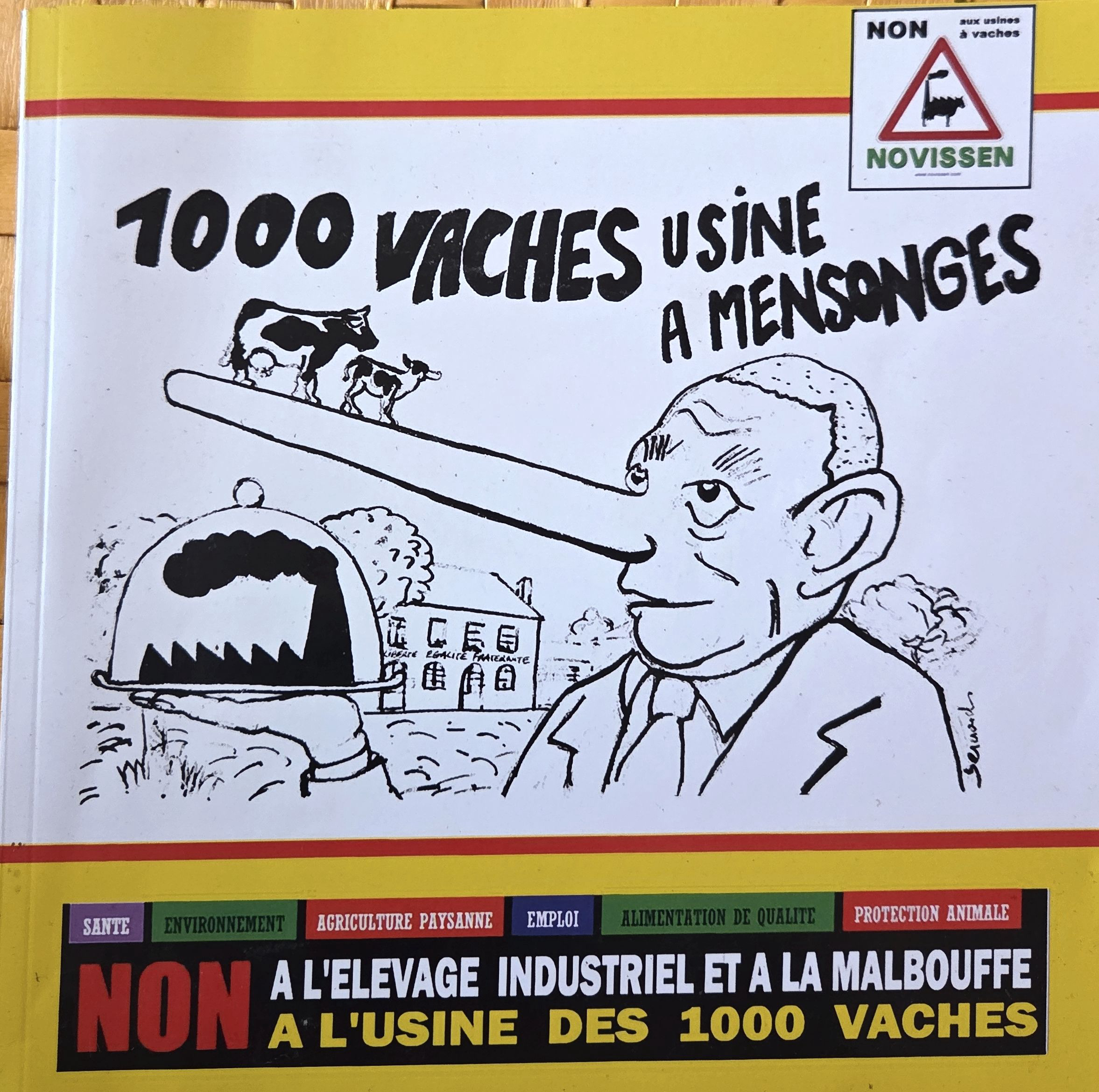 1000 VACHES USINE A MENSONGES