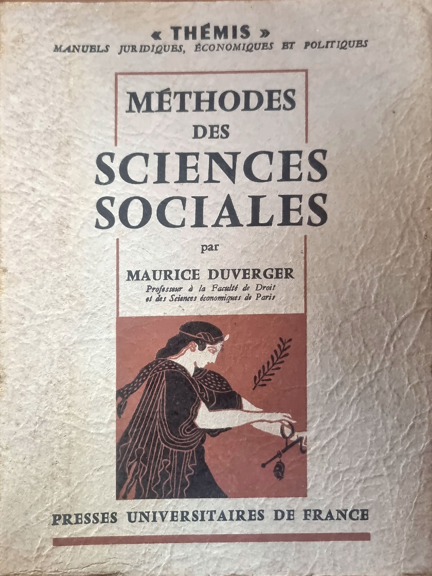 MÉTHODES DES SCIENCES SOCIALES