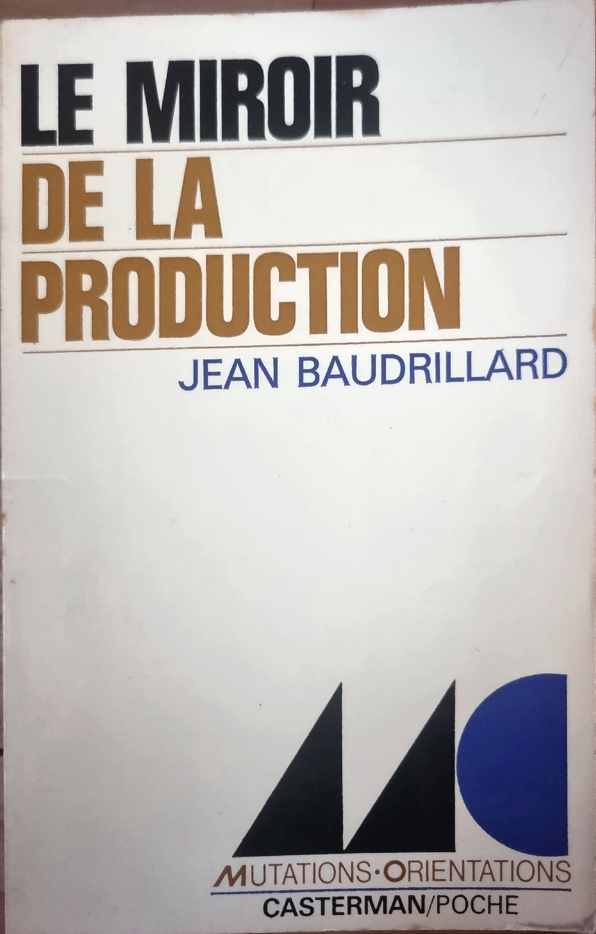LE MIROIR DE LA PRODUCTION