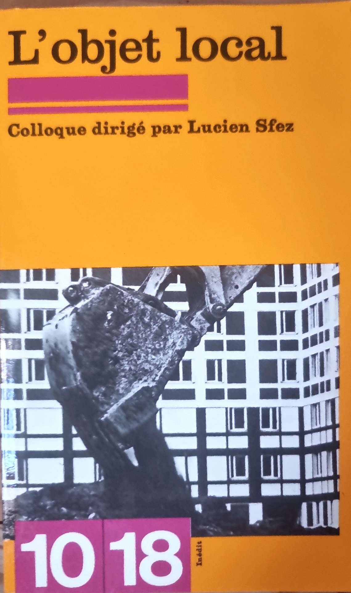 L&rsquo;objet local