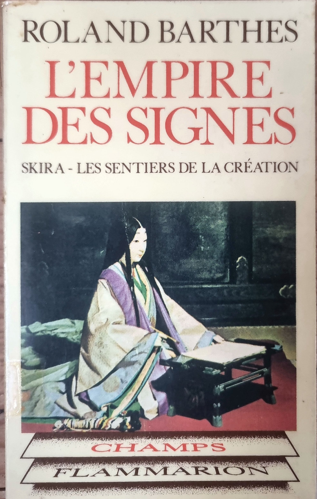 L&rsquo;EMPIRE DES SIGNES