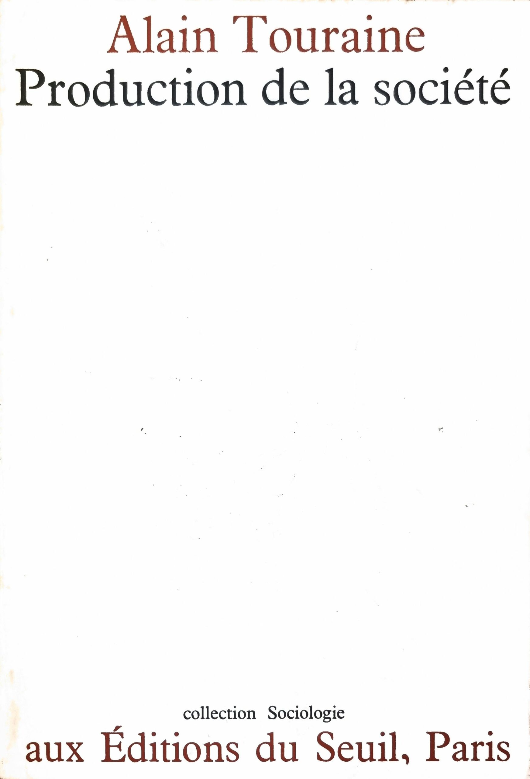 Production de la société