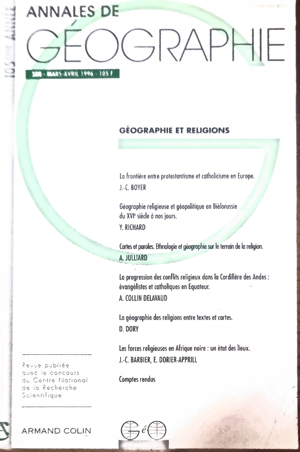 Annales de Géographie