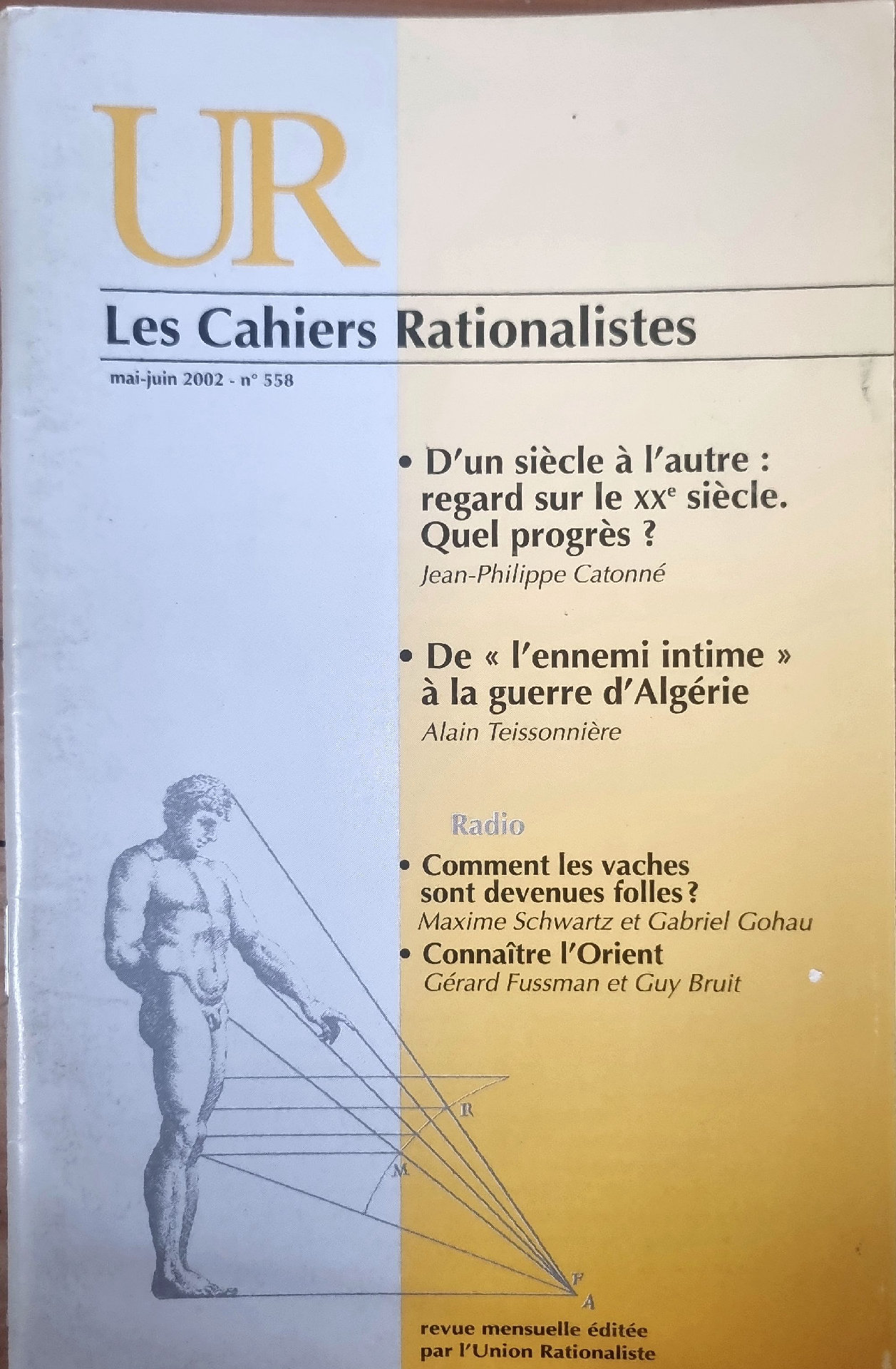 Les Cahiers Rationalistes (n° 558, mai-juin 2002)
