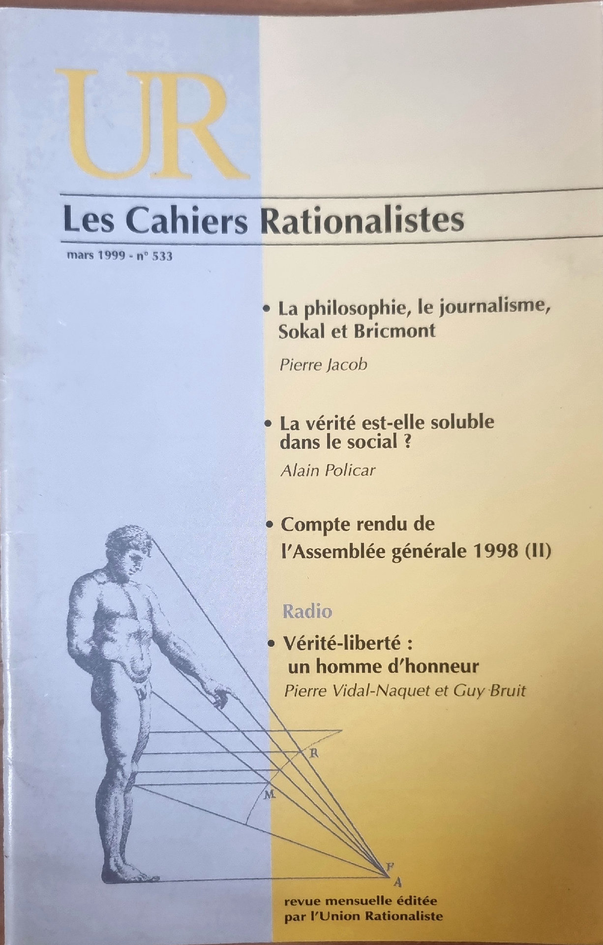 Les Cahiers Rationalistes n° 533