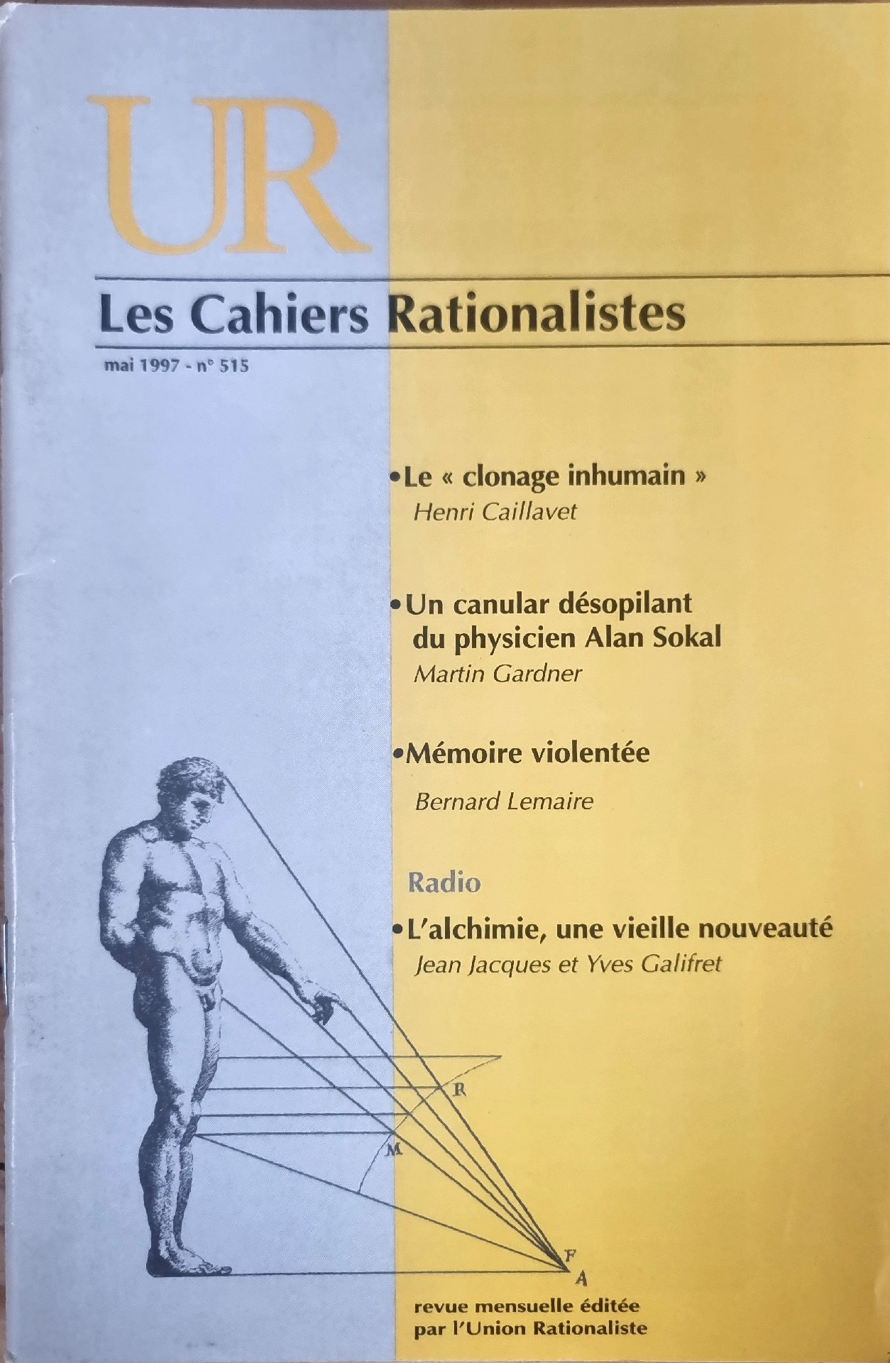 UR Les Cahiers Rationalistes n° 515