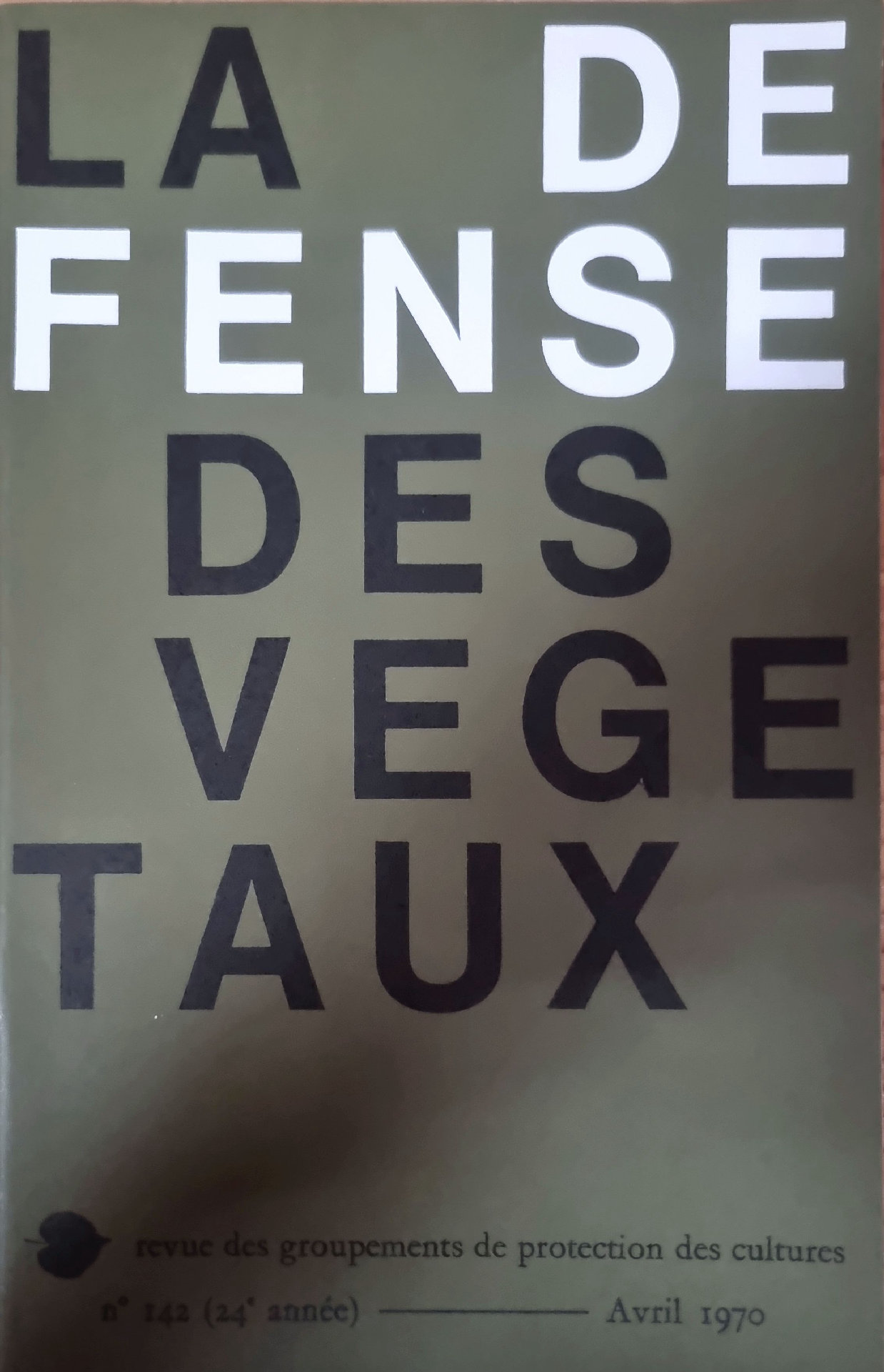La Défense des Végétaux