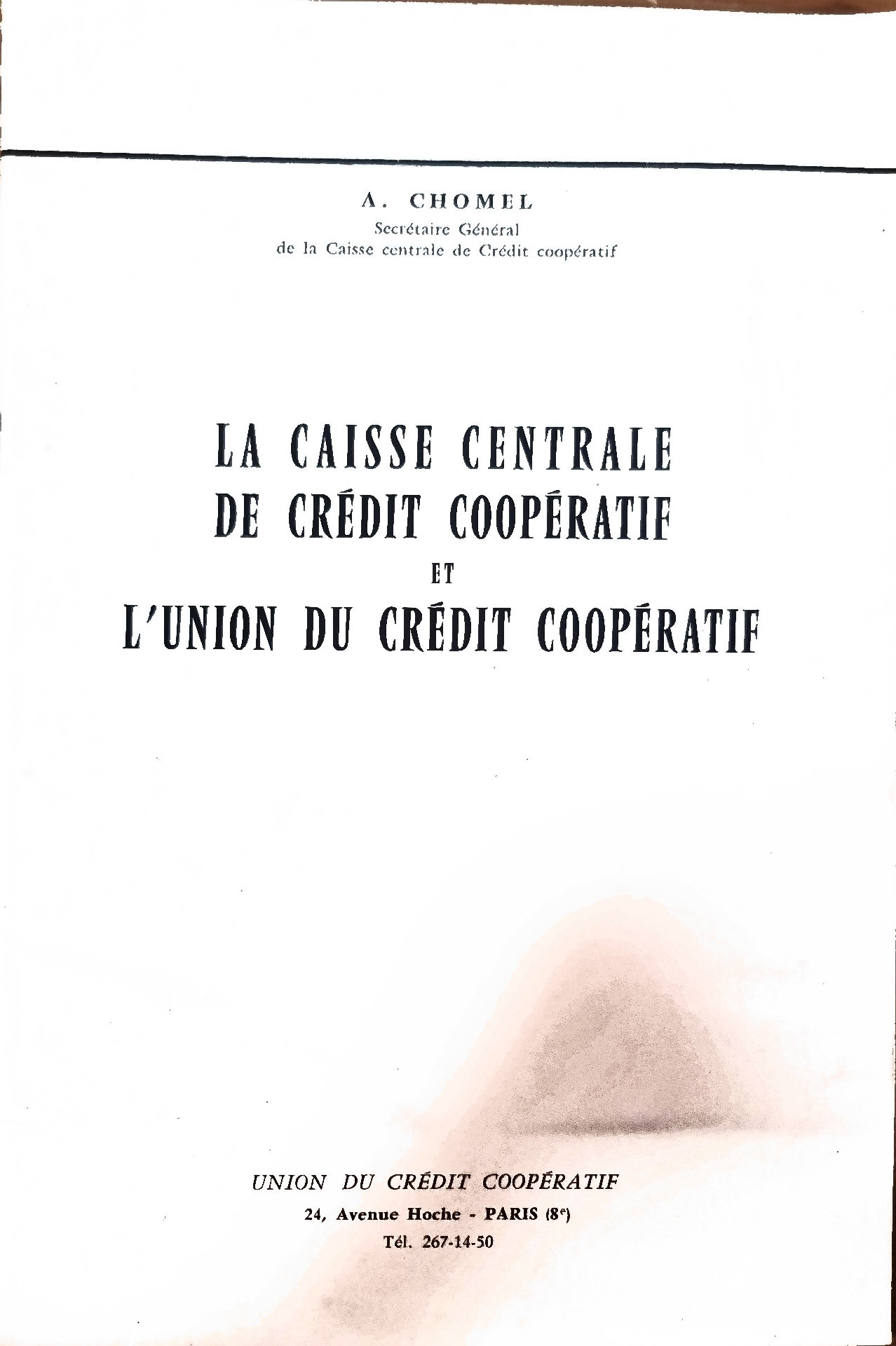 La Caisse Centrale de Crédit Coopératif et l&rsquo;Union du Crédit Coopératif