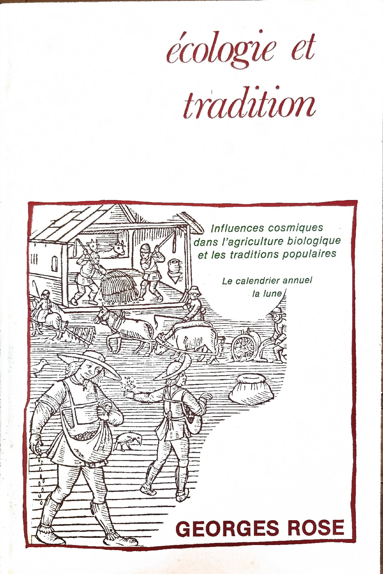 écologie et tradition