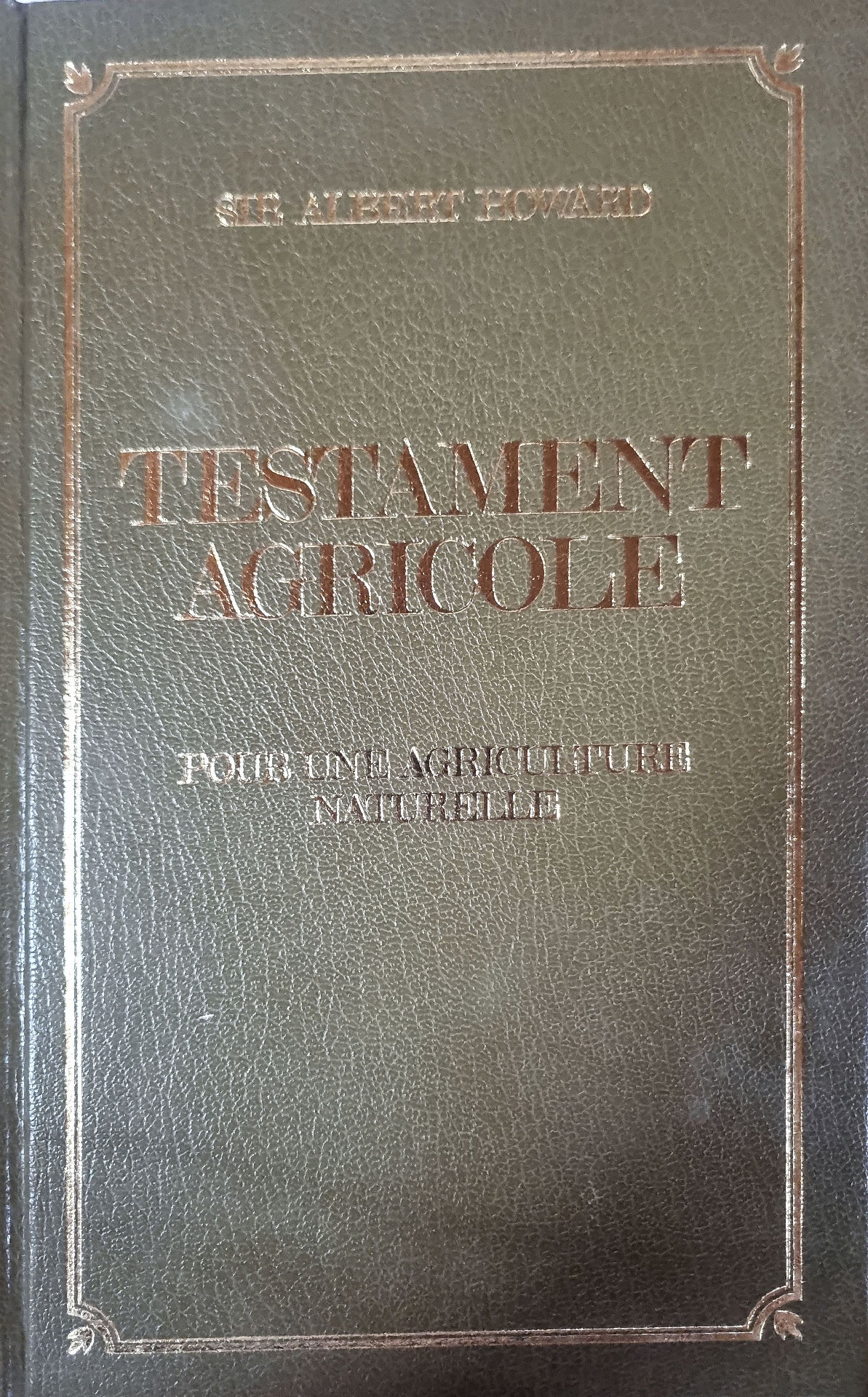 Testament Agricole