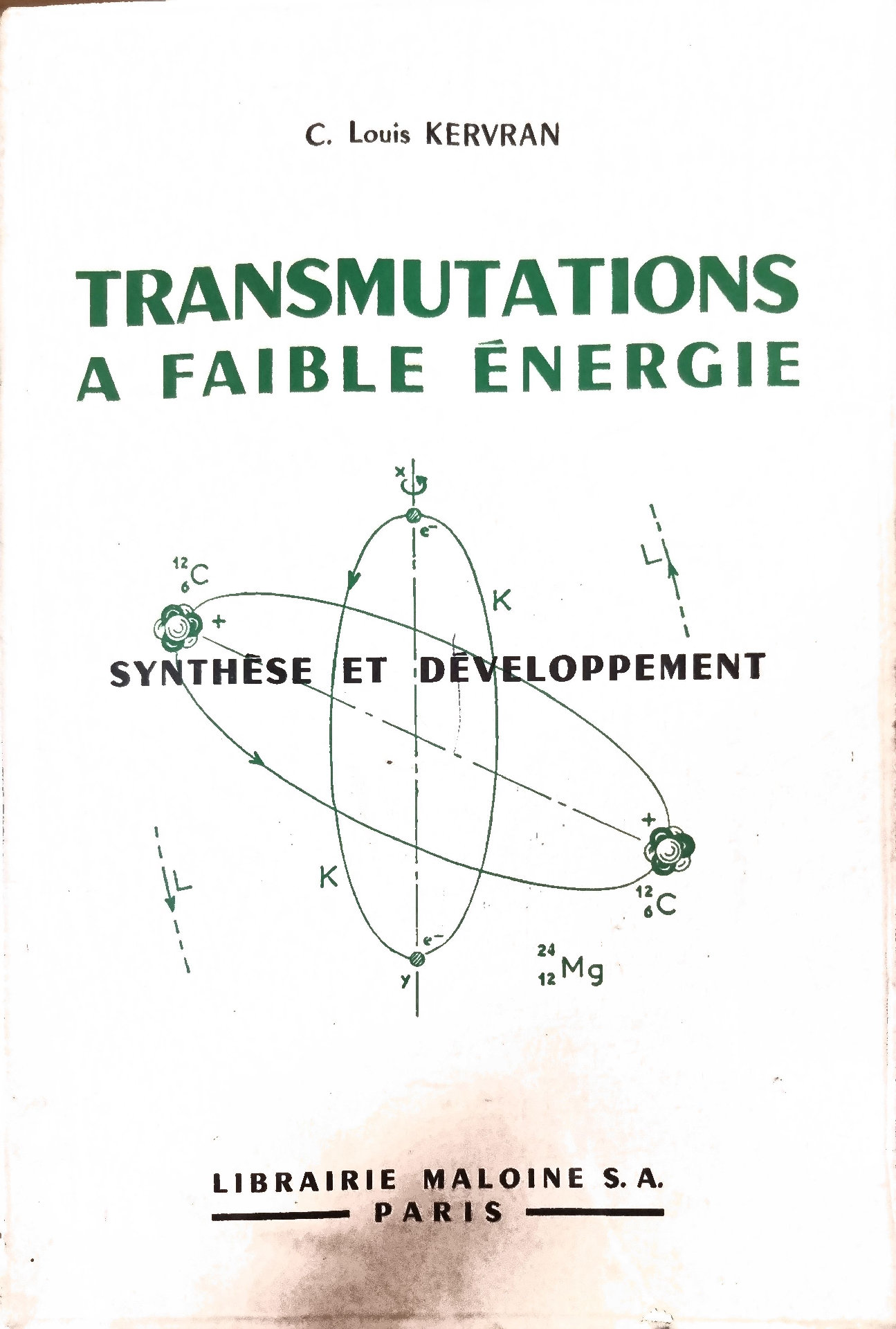 TRANSMUTATIONS À FAIBLE ÉNERGIE SYNTHÈSE & DÉVELOPPEMENTS