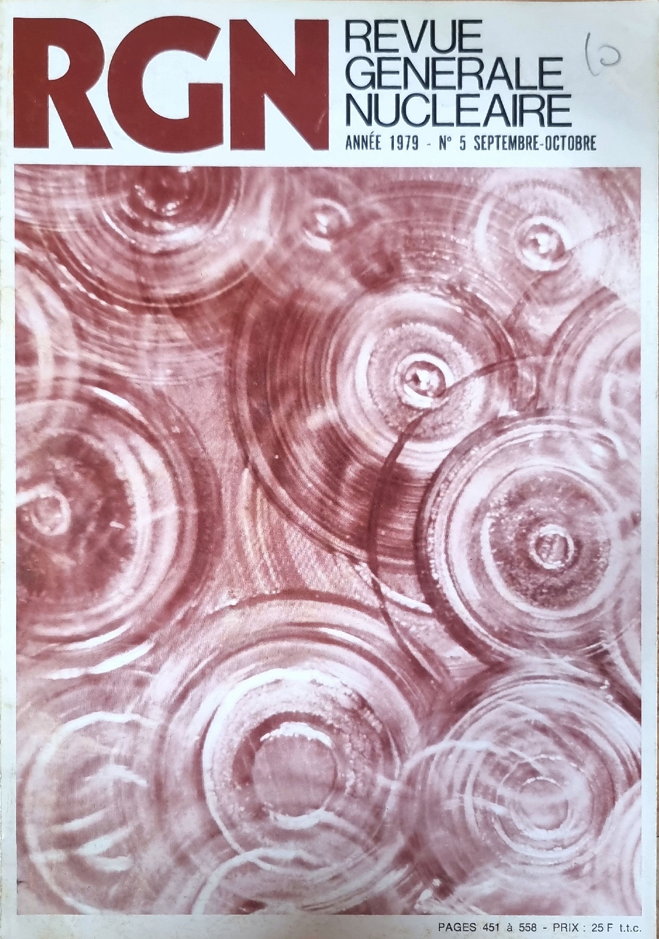 REVUE GENERALE NUCLEAIRE
