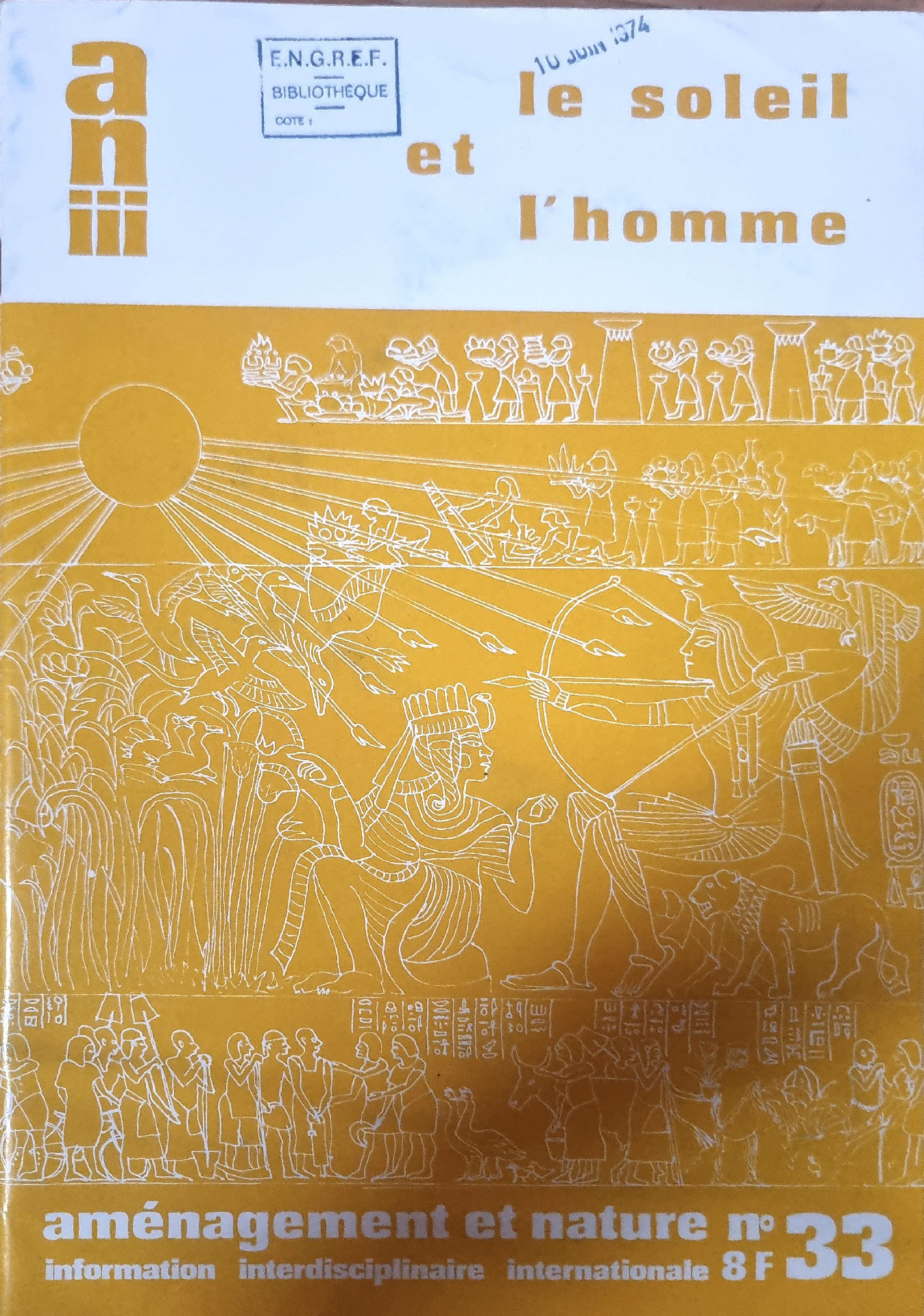 Aménagement et nature n° 33 – Le soleil et l&rsquo;homme