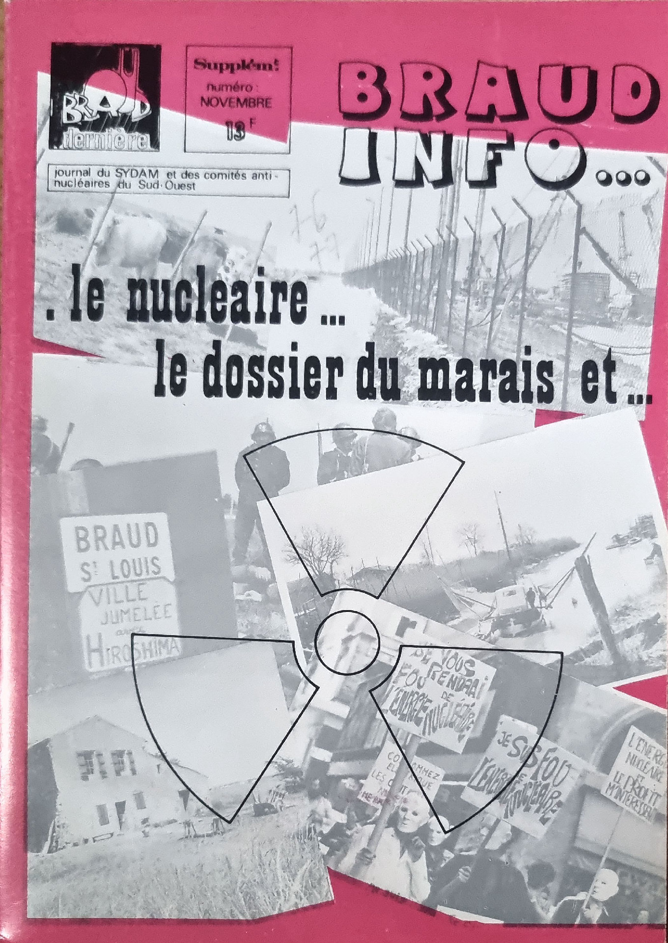 BRAUD INFO… le nucléaire … le dossier du marais et …