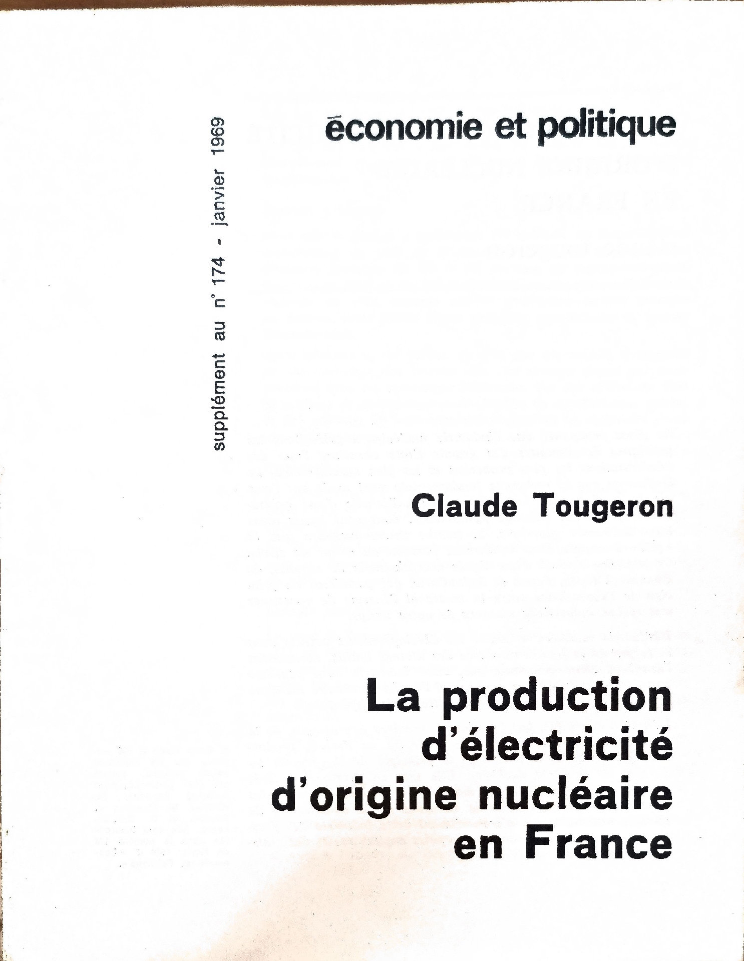 La production d&rsquo;électricité d&rsquo;origine nucléaire en France