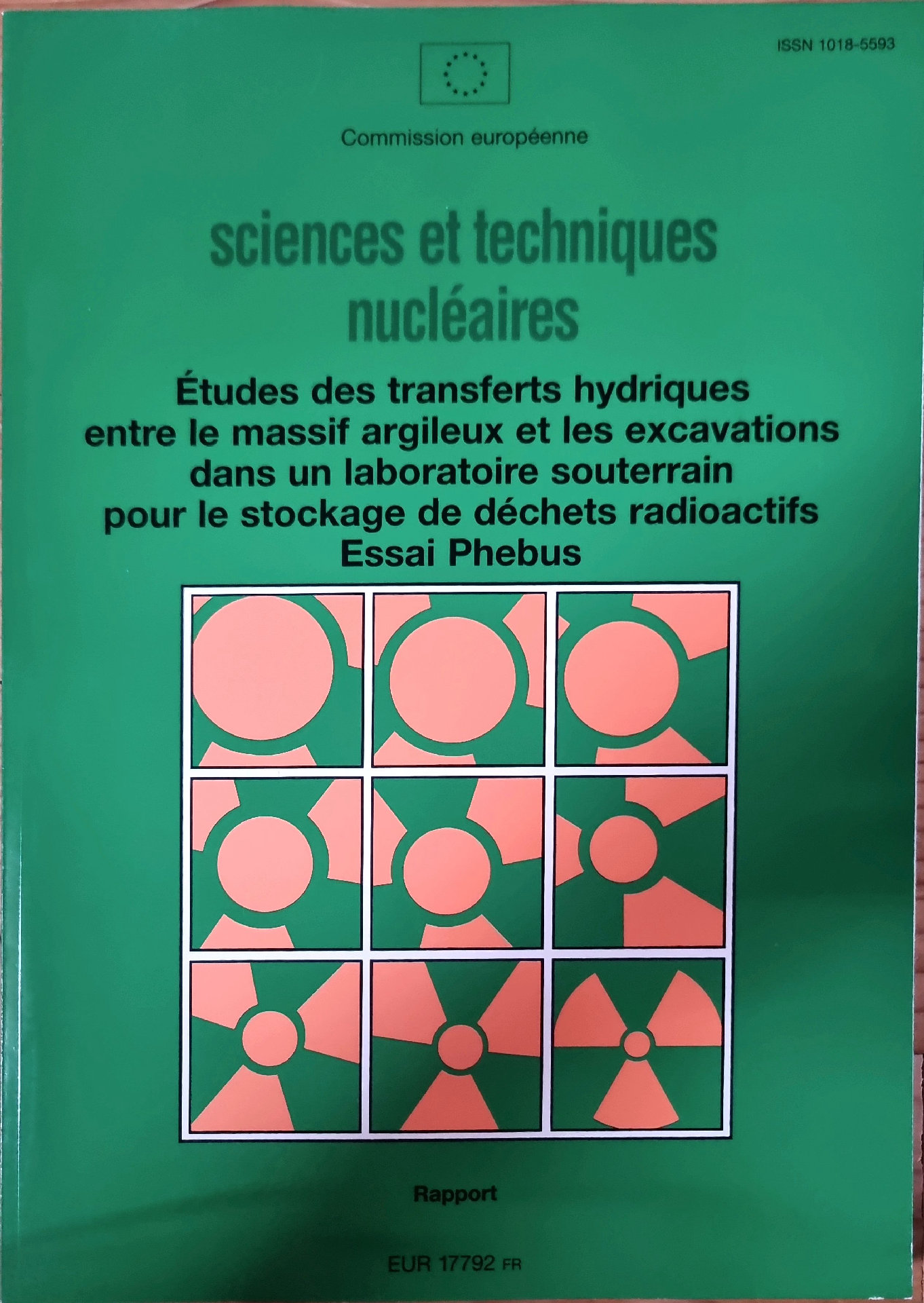 Sciences et techniques nucléaires : Études des transferts hydriques entre le massif argileux et les excavations dans un laboratoire souterrain pour le stockage de déchets radioactifs, Essai Phebus